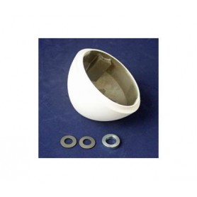 HSG PLN END 4" WHITE BS HSG PLN END 4" WHITE BS