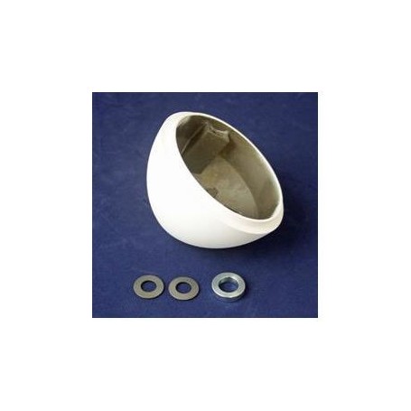 HSG PLN END 4" WHITE BS HSG PLN END 4" WHITE BS