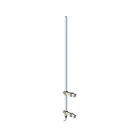 Antenne AIS professionnelle - 1.6m. 3dB, 2 pinces support, 1m RG213 Antenne AIS professionnelle - 1.6m. 3dB, 2 pinces support, 1