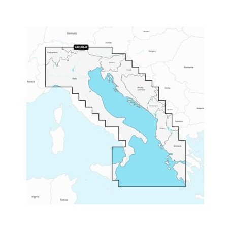 Carte Navionics+ Regular SD - ITALIE, MER ADRIATIQUE Carte Navionics+ Regular SD - ITALIE, MER ADRIATIQUE