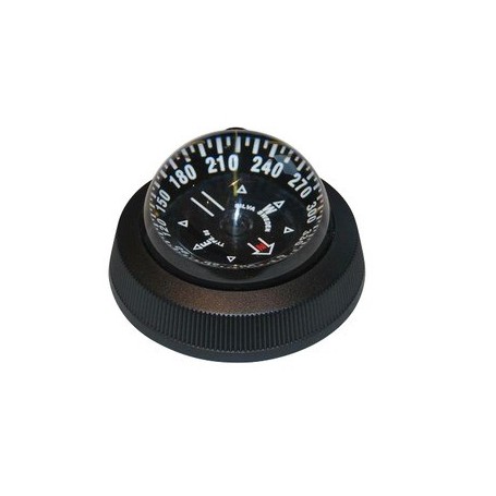 Compas 85E noir, encastrable, éclairage 12V Compas 85E noir, encastrable, éclairage 12V