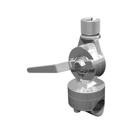 Rotule de balcon inox réglable pour fixation sur tube diam 25/38 Rotule de balcon inox réglable pour fixation sur tube diam 25/3