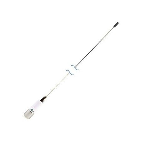 Antenne Quick Connect 2dB 0,45m fouet inox férule chrome Antenne Quick Connect 2dB 0,45m fouet inox férule chrome