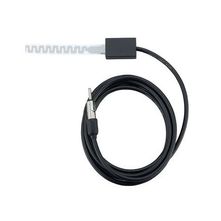 Antenne AM/FM ?On-Glass? Livrée avec câble 1,8m et fiche "Motorola" Antenne AM/FM ?On-Glass? Livrée avec câble 1,8m et fiche "Mo