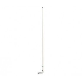 Antenne VHF Blanche - 1.5m, 3dB, en fibre de verre sans support Antenne VHF Blanche - 1.5m, 3dB, en fibre de verre sans support