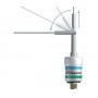 Antenne fouet inox basculante - 0.9m, 3dB, connecteur S0-239+ support Antenne fouet inox basculante - 0.9m, 3dB, connecteur S0-2