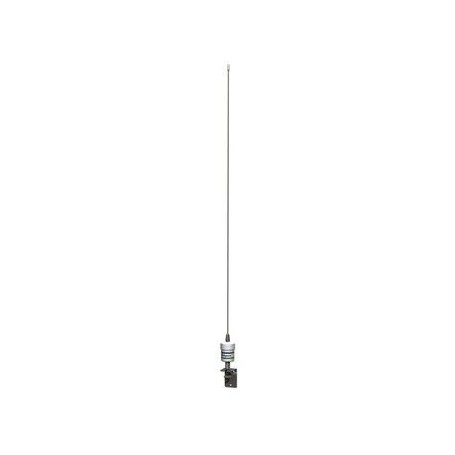 Antenne fouet acier inox - 0.9m, 3dB, connecteur SO-239 + support Antenne fouet acier inox - 0.9m, 3dB, connecteur SO-239 + supp