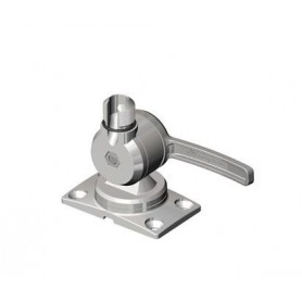 Rotule inox pivotante, "réglage simple", hauteur 83mm Rotule inox pivotante, "réglage simple", hauteur 83mm