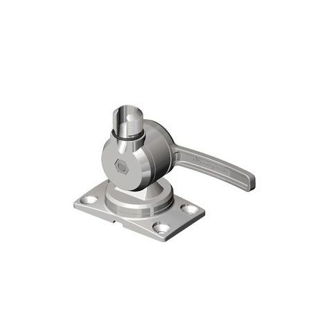 Rotule inox pivotante, "réglage simple", hauteur 83mm Rotule inox pivotante, "réglage simple", hauteur 83mm