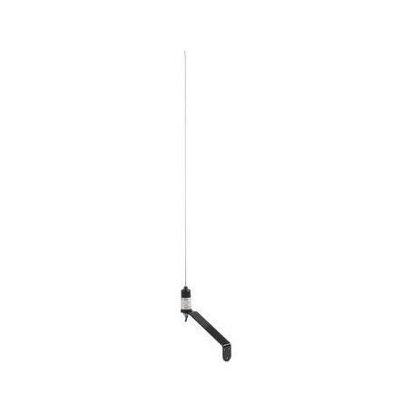 0.93m. 3dB, antenne fouet inox, support nylon moulé 180mm, 20m +PL259 0.93m. 3dB, antenne fouet inox, support nylon moulé 180mm,