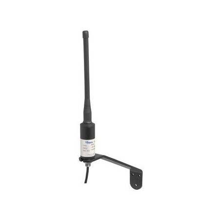 Antenne hélicoidale courte - 0.31m, 3dB, sup alu 180mm, 20m de câble Antenne hélicoidale courte - 0.31m, 3dB, sup alu 180mm, 20m