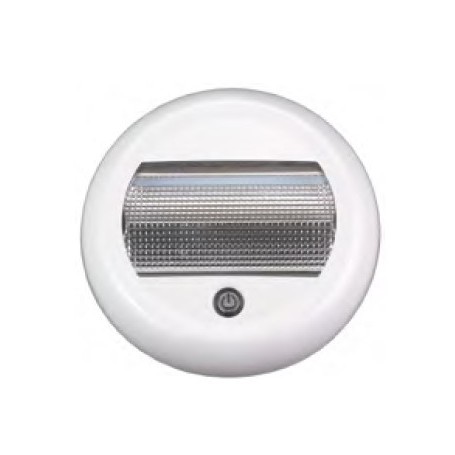 Plafonnier led. En plastique. Avec interrupteur 