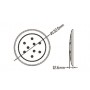 Plafonnier led en inox 304. 