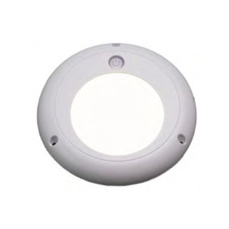 Plafonnier led. En plastique. Avec interrupteur (touch). 