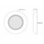 Plafonnier led. En plastique 