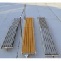 Main courante 2 poteaux inox (spécial passerelles) 