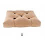 Coussin ext. siege double beige. 