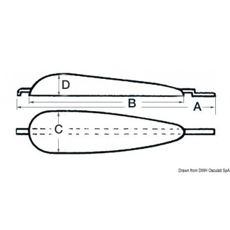 Anodes à souder Version:AluminiumAnodes à souder