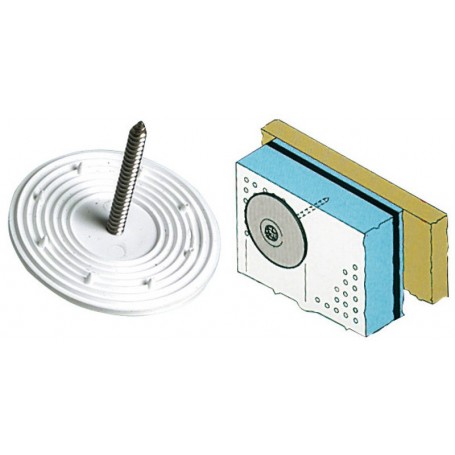 Rondelle dentée en plastique - Osculati Adhésifs 8033137218132 65.098.00