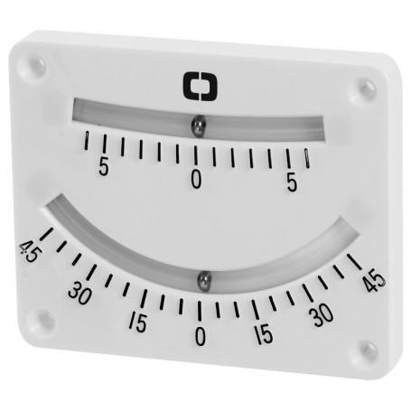 Inclinomètre double bulle Version:101x82 mmInclinomètre double bulle