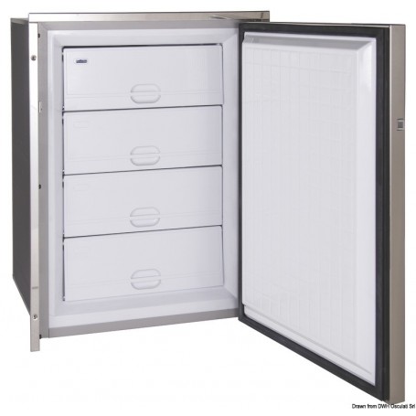 Réfrigérateur ISOTHERM avec compresseur hermétique Secop sans entretien Version:Congélateur ISOTHERM Cruise CR90-F-CT 90 lRéfrig