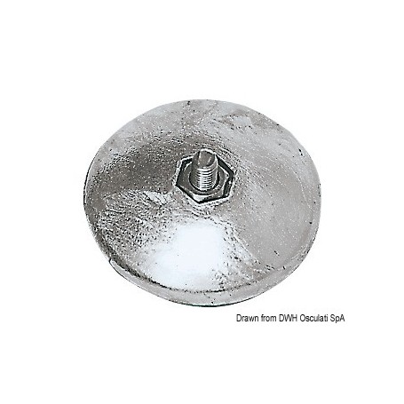 Anodes à rose standard pour gouvernails Anodes à rose standard pour gouvernails