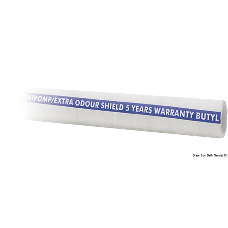 Tuyaux anti-odeur en caoutchouc pour toilettes Sanipomp-extra  Tuyaux anti-odeur en caoutchouc pour toilettes Sanipomp-extra 
