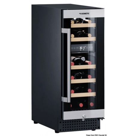 Refroidisseur de vins bi-zone à compression Refroidisseur de vins bi-zone à compression