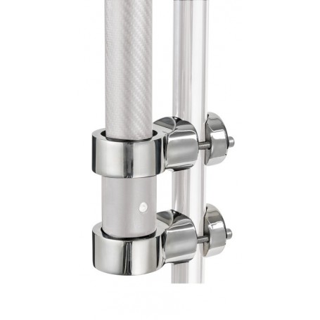 Douille pour fixation sur tuyaux pour poteau en carbone Ø 38 mm Douille pour fixation sur tuyaux pour poteau en carbone Ø 38 mm