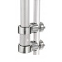 Douille pour fixation sur tuyaux pour poteau en carbone Ø 38 mm Douille pour fixation sur tuyaux pour poteau en carbone Ø 38 mm