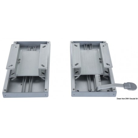 Coulisseaux jumeaux pour sièges doubles Coulisseaux jumeaux pour sièges doubles