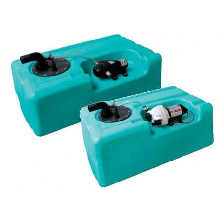 Réservoirs eau douce avec pompe 12 V Réservoirs eau douce avec pompe 12 V