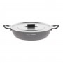 Paella pan 30 avec couvercle Paella pan 30 avec couvercle