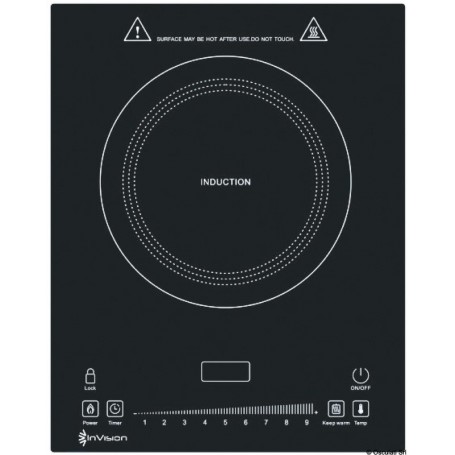 Plaques de cuisson à induction en vitrocéramique AC 120V / 60Hz Version:piano 1 feu 110VPlaques de cuisson à induction en vitroc