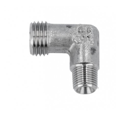 Raccord L 8 LR 1/8 inox – Besenzoni Raccord L 8 LR 1/8 inox – Besenzoni