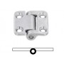 CHARNIERE A/FRICTION INOX 316 PIN INF 38 CHARNIERE A/FRICTION INOX 316 PIN INF 38