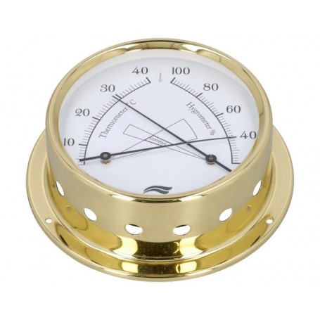 THERMO-HYGROMETRE LAITON 100 mm BARIGO - Barigo THERMO-HYGROMETRE LAITON 100 mm BARIGO - Barigo