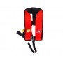 GILET 150N AUTO HAMMAR+HARNAIS ROUGE - GS MARINE gilet de sauvetage gonflable  90250667