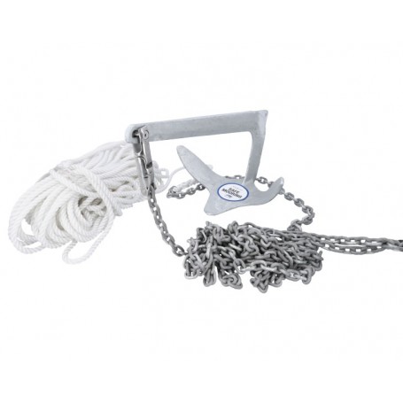 Kit de mouillage Polyester HT – Ancre TRIDENT Article:5 kg TRIDENTKit de mouillage Polyester HT – Ancre TRIDENT