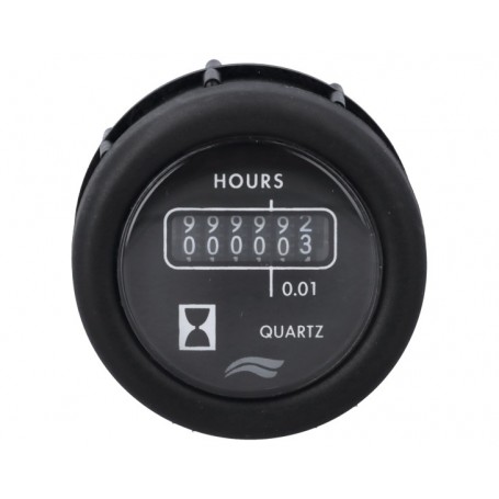HORAMETRE NUMÉRIQUE 12V noir OU BLANC - Imnasa Couleur:NoirHORAMETRE NUMÉRIQUE 12V noir OU BLANC - Imnasa