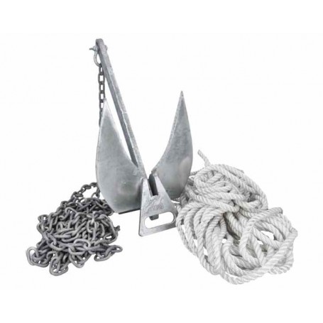 Kit de mouillage Polyester HT – Ancre BULL Article:6 kg BULL