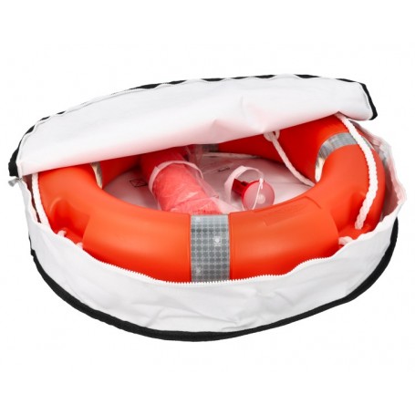 KIT SECUR.BOUEE COURONNE SOLAS COMPACT - Imnasa Modèle:62 cm