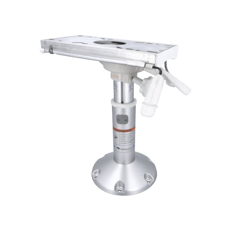 Pied de siège bateau réglable en hauteur