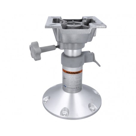 Pied man base + Platine pivo - Imnasa Diamètre:73 à 60 mm Dimension:300 à 400 mm de hauteur