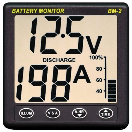BM-2 - Gestionnaire de Batterie - Shunt 200 Amp - Câble de liaison 5m BM-2 - Gestionnaire de Batterie - Shunt 200 Amp - Câble de