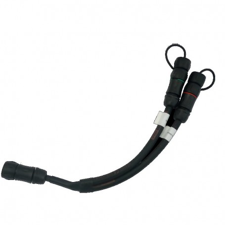 Câble en Y avec sortie sondeur et entrée chargeur 