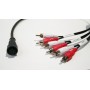 Câble RCA 0.7m pour écran NOVA 