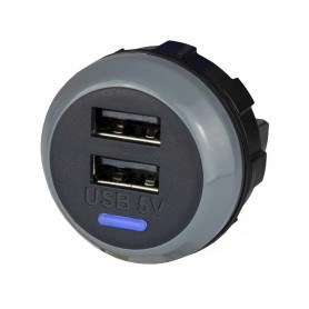 Chargeur USB-A double sortie 2x1.5A Chargeur USB-A double sortie 2x1.5A