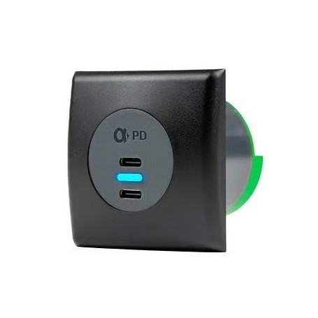 Chargeur USB-C double Chargeur USB-C double