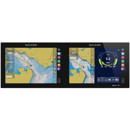 NOVA10x2: Écran multifonction double écran 10" à encastrernews3700462902450